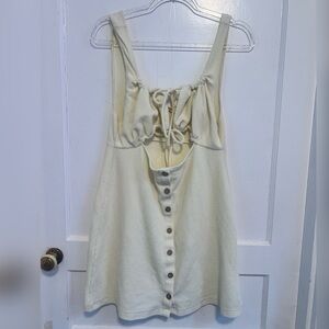 Free People Beach Olivia Corduroy Mini Dress Size L
Like New